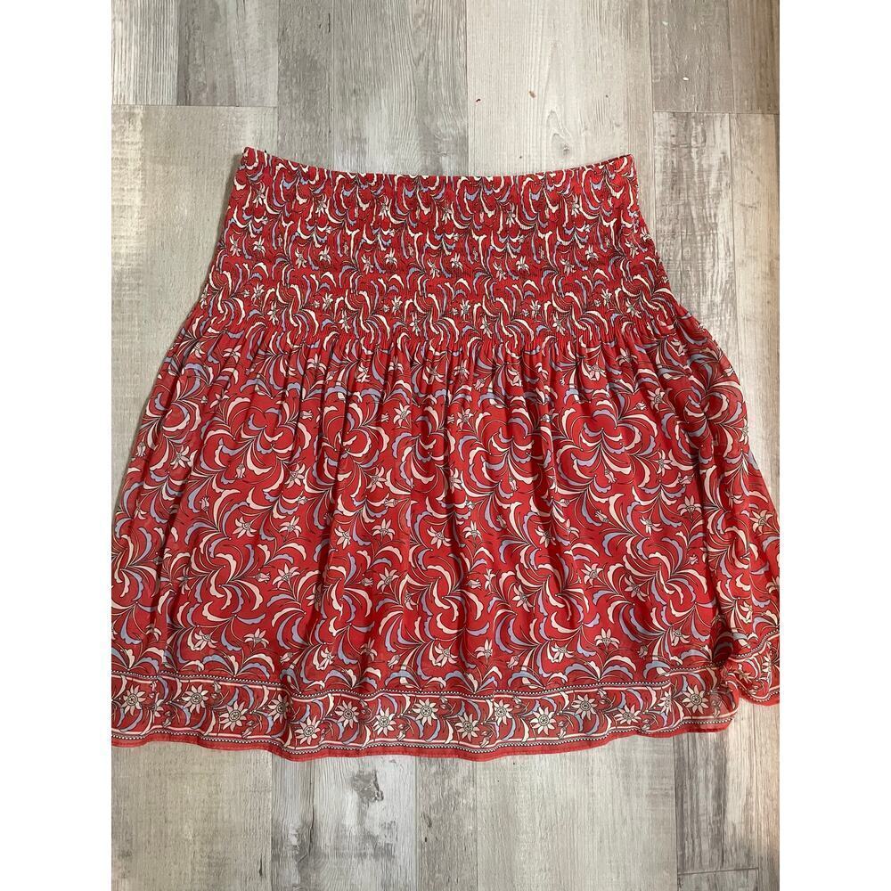 Max Studio Women's Short Printed Pleated Skirt size Medium - Picture 9 of 12
